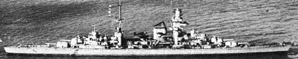 WW2 German Heavy Cruiser Prinz Eugen