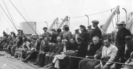 WW2 Wilhelm Gustloff German Cruise Liner Passengers