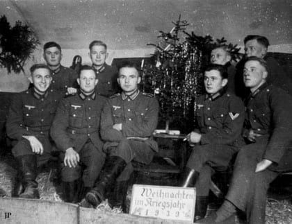 WW2 German Soliers Christmas 1939
