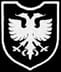 WW2 German 21st Waffen SS Gebirgs Division Skanderbeg Emblem