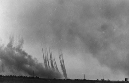 WW2 German Panzer Division Nebelwerfer Rocket Launchers