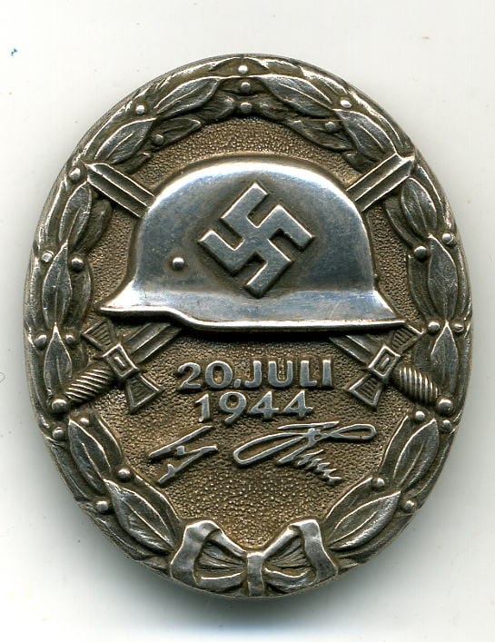 Wound Badge, July 20, 1944