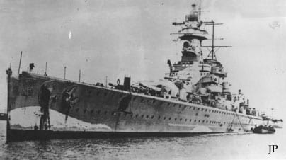 WW2 German Panzerschiffe Admiral Graf Spee