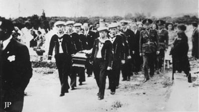 Kpt.z.S. Langsdorfs funeral in Buenos Aires