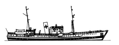 Hospital Ship Alexander Von Humoldt Drawing