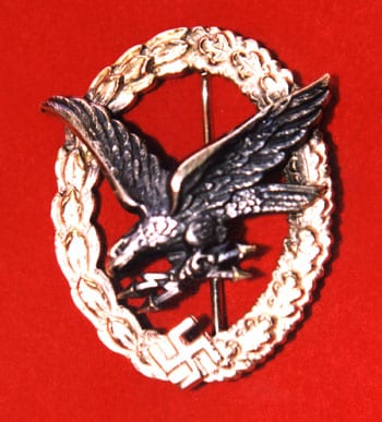 Radio Operator/Air Gunner's Badge