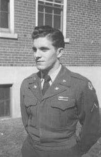 Rudi Salvermoser, US Army, Fort Belvoir in 1949