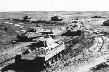 WW2 German Wiking Panther Tanks