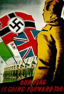 WW2 British Nazi Propaganda Poster