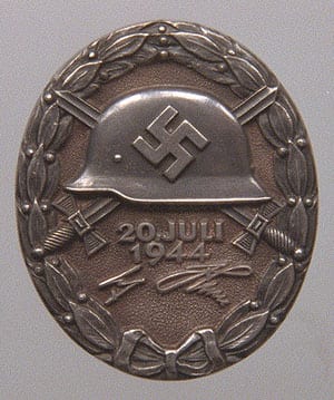 WW2 German Wound Badge 1944 in Black
